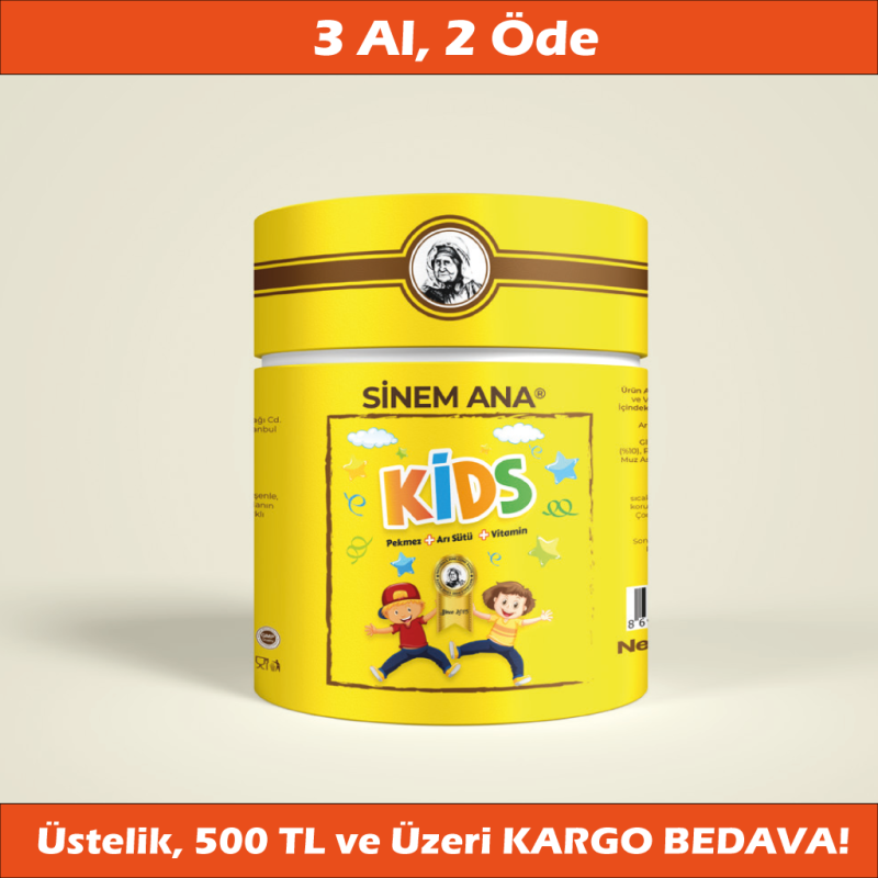 Sinem Ana Kids Kakaolu Macun 240 Gr * 3 AL 2 ÖDE